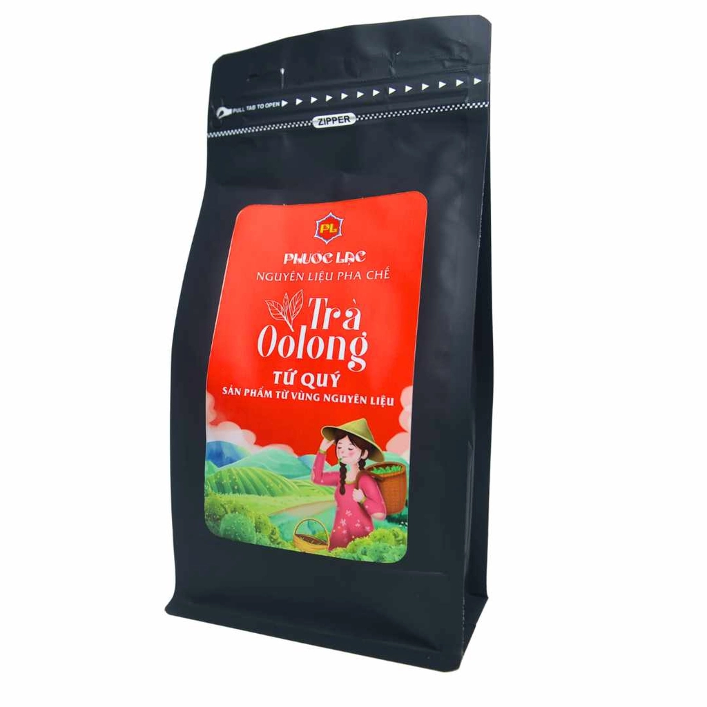 Trà oolong Tứ Quý pha chế gói 500g