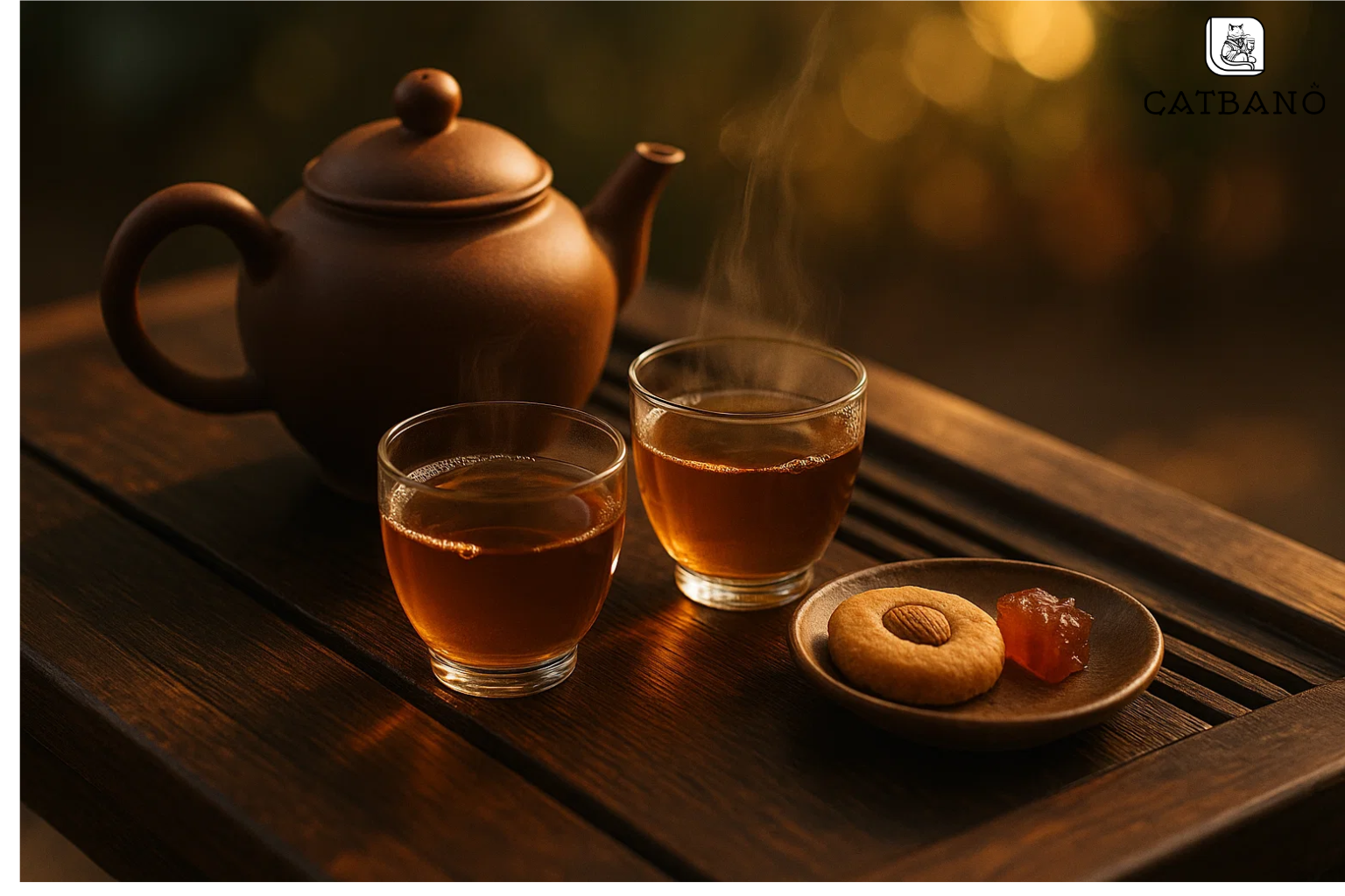 🍵 Trà Oolong Trong Các Buổi Tiếp Khách Quan Trọng