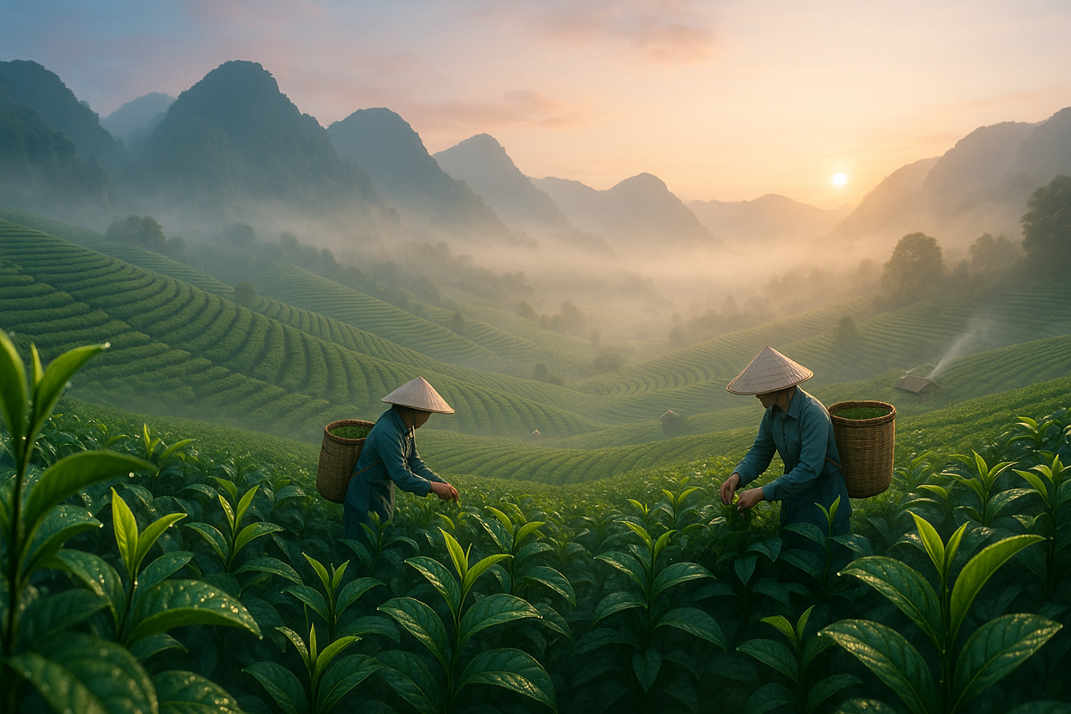 Thung Lũng Trà Huyền Ảo