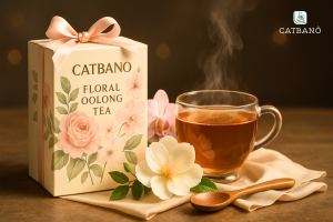 Gói quà trà Oolong hương hoa dành cho người sành điệu