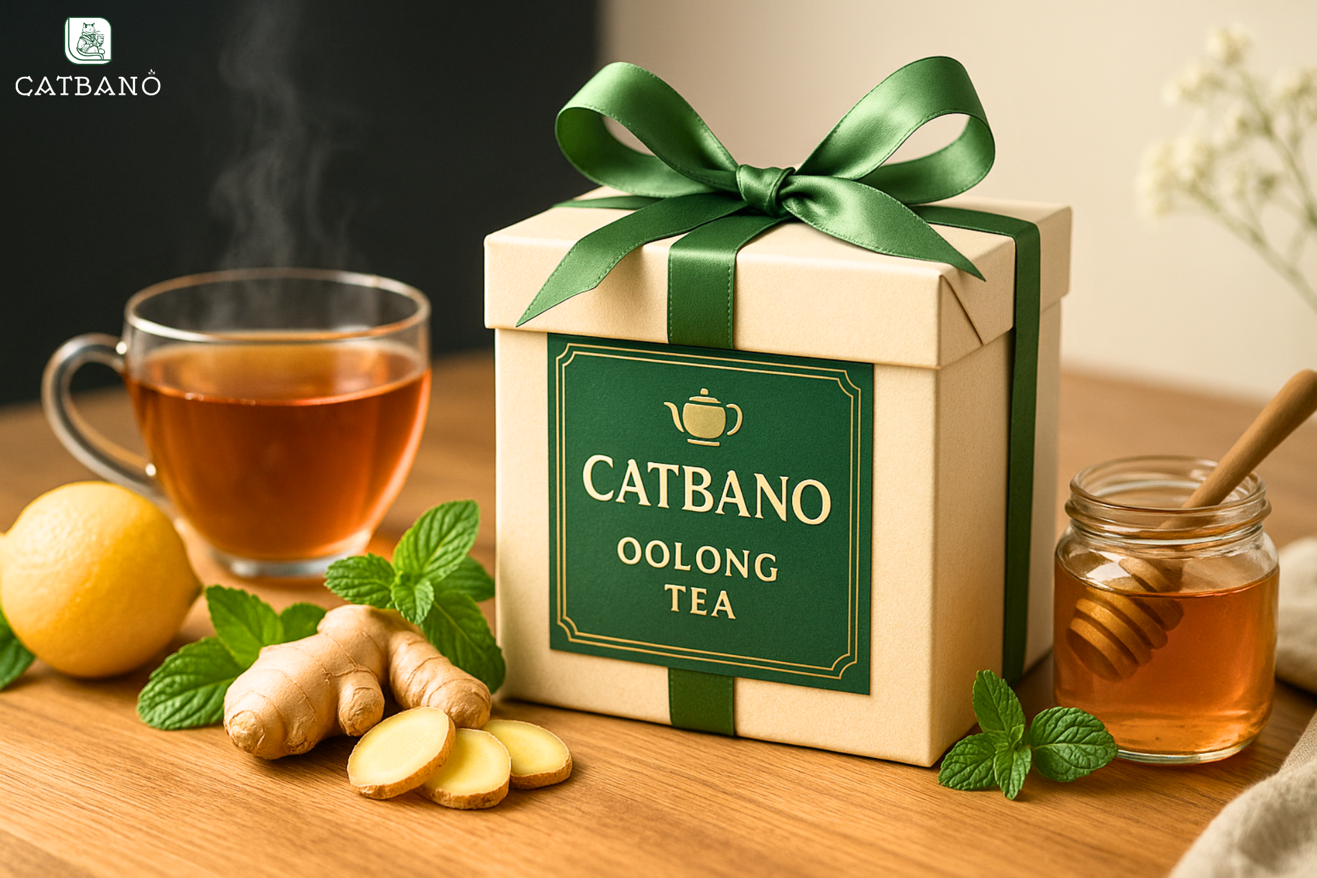 Hộp quà trà Oolong cao cấp dành cho đối tác