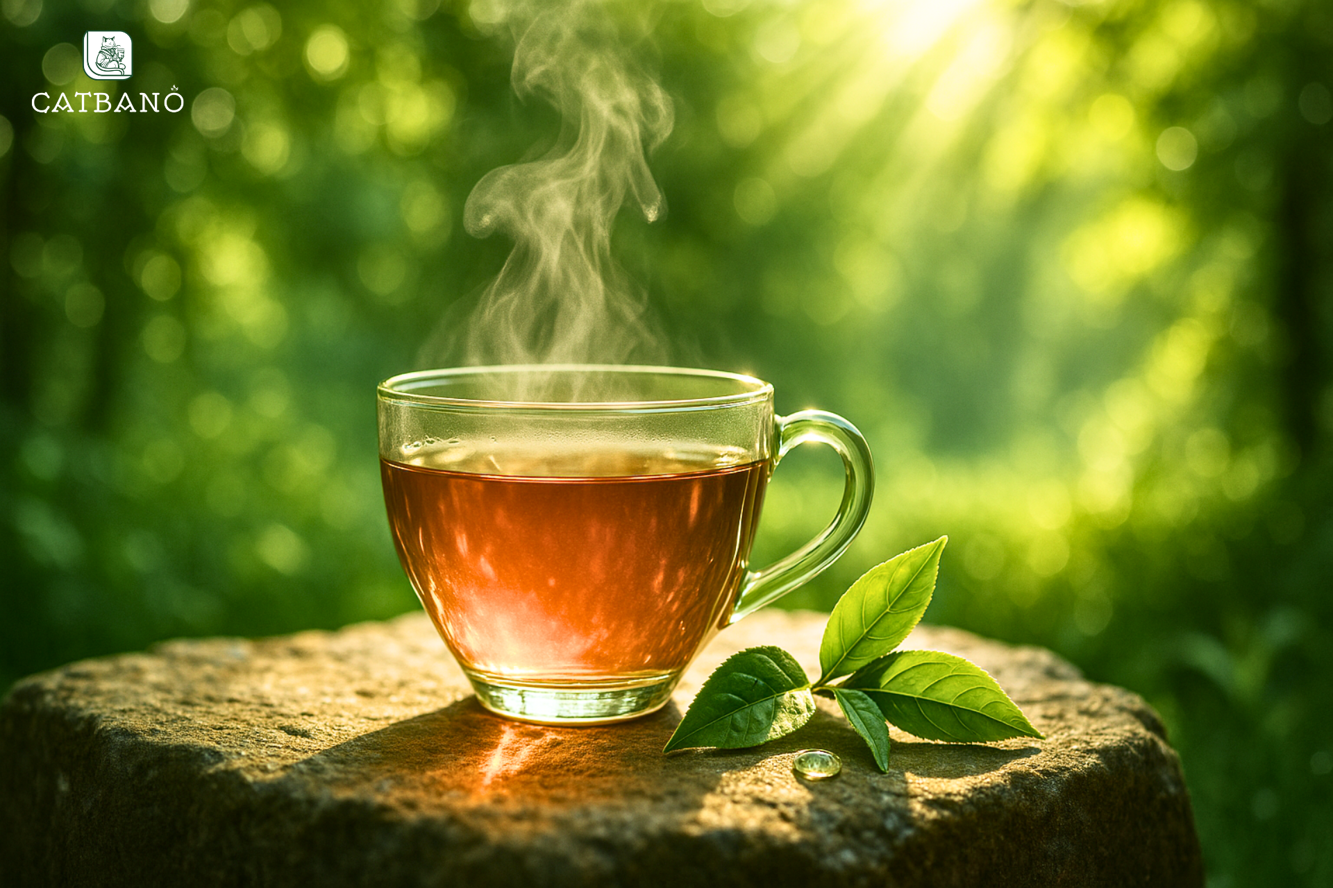 Quà tặng trà Oolong kết hợp thảo dược và thực phẩm chức năng tại Catbano