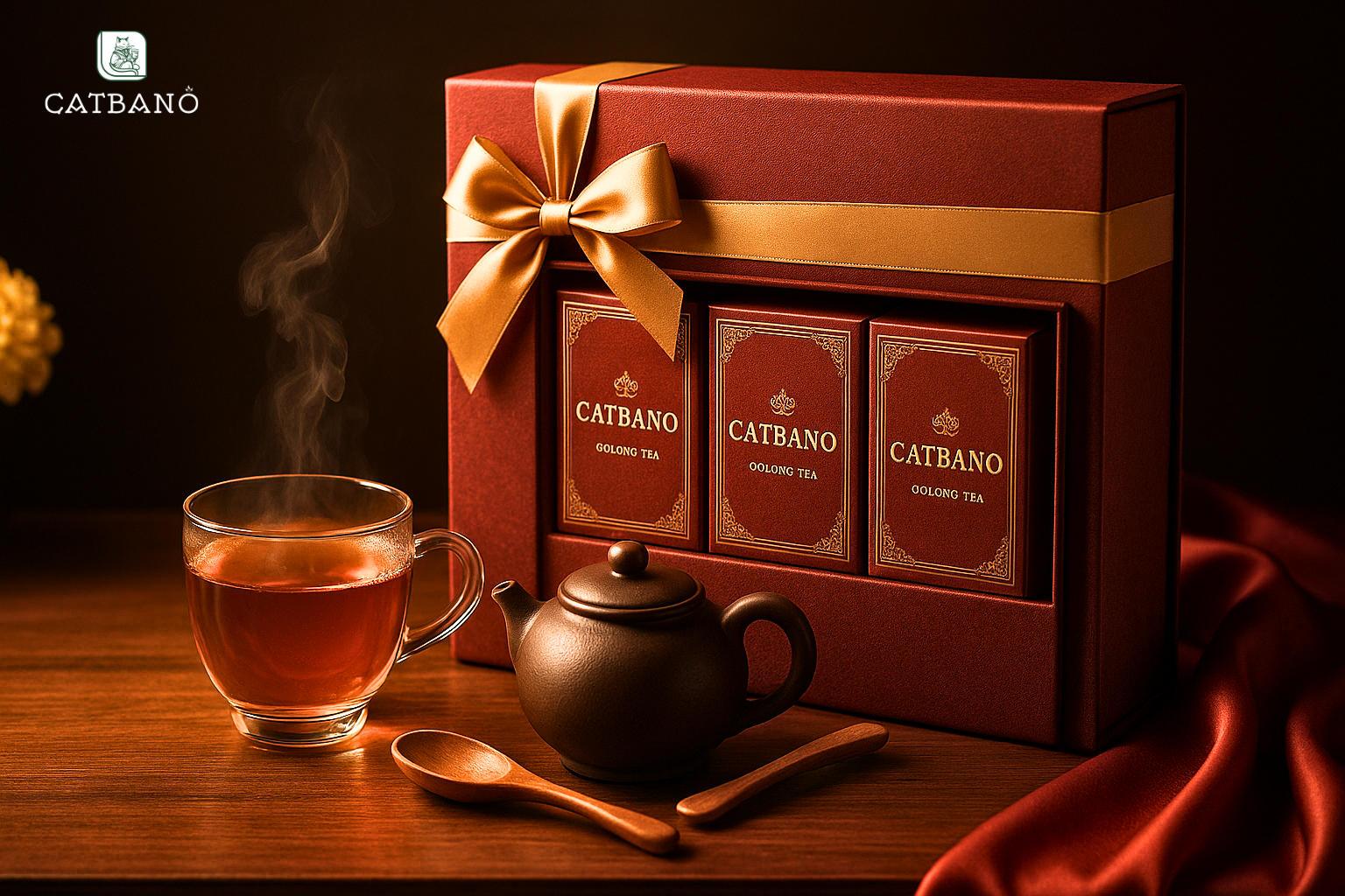 Quà tặng trà Oolong thanh tao và ý nghĩa trong dịp lễ hội