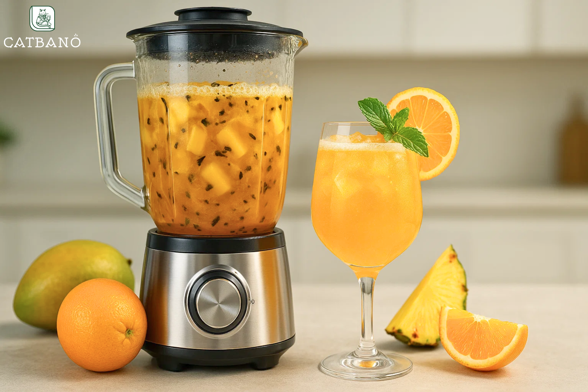 Thức uống trà Oolong sáng tạo từ máy xay sinh tố