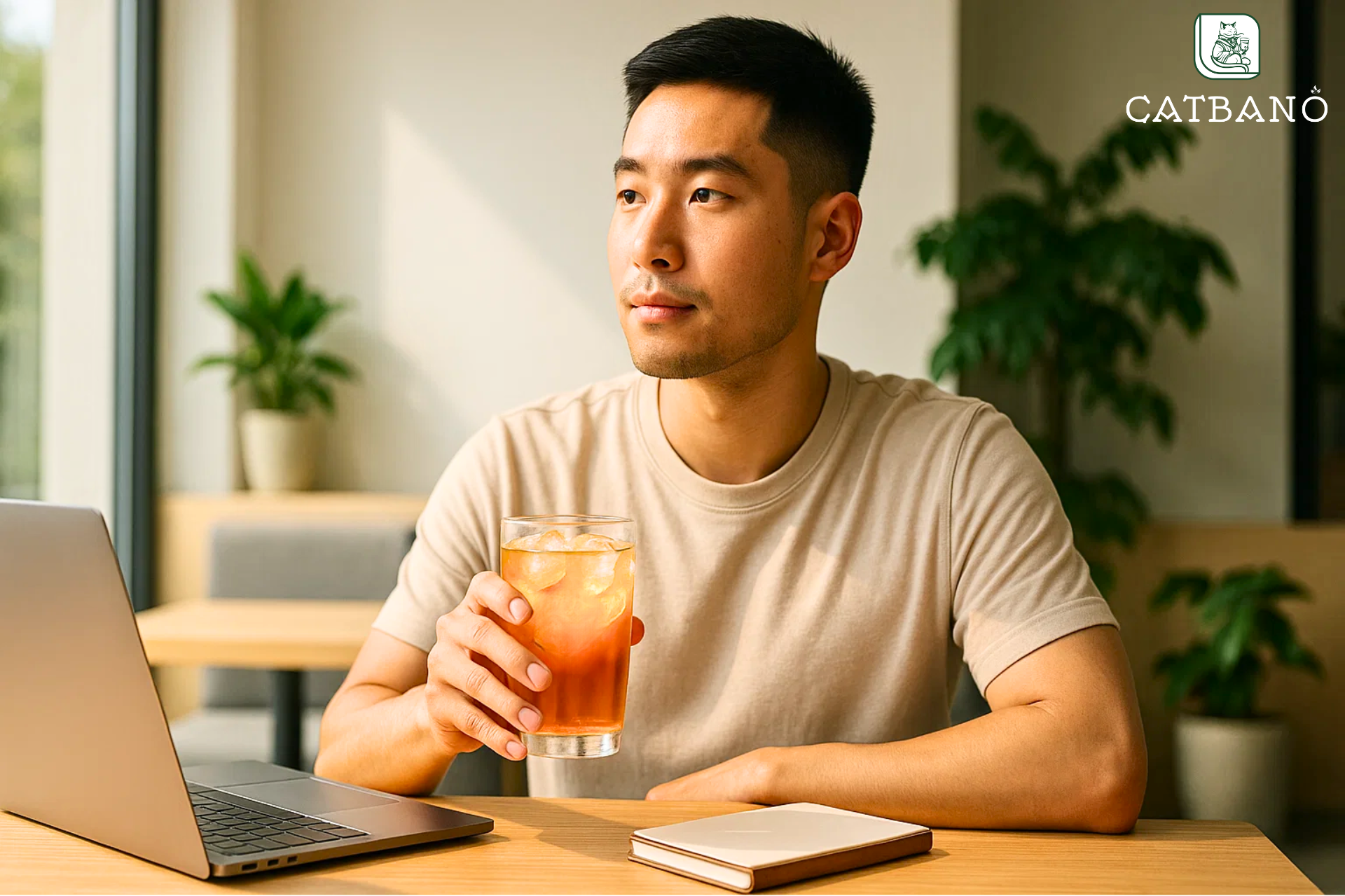 Thưởng thức trà Oolong phong cách hiện đại tại Catbano