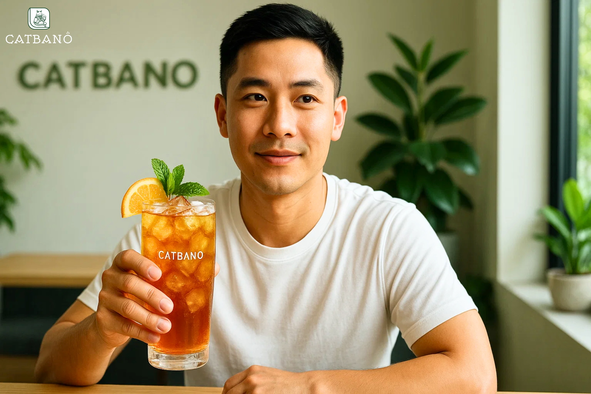 Trà Oolong thanh mát tại Catbano