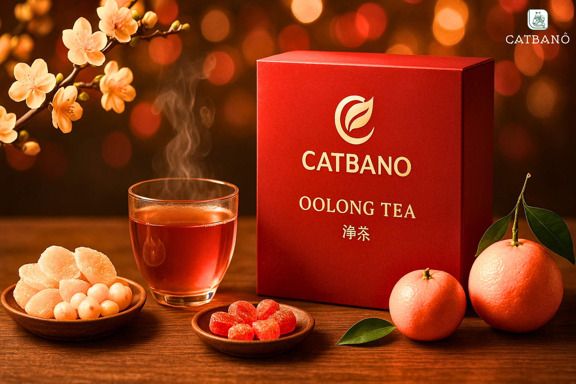 Trà Oolong – món quà sức khỏe ý nghĩa cho dịp lễ Tết