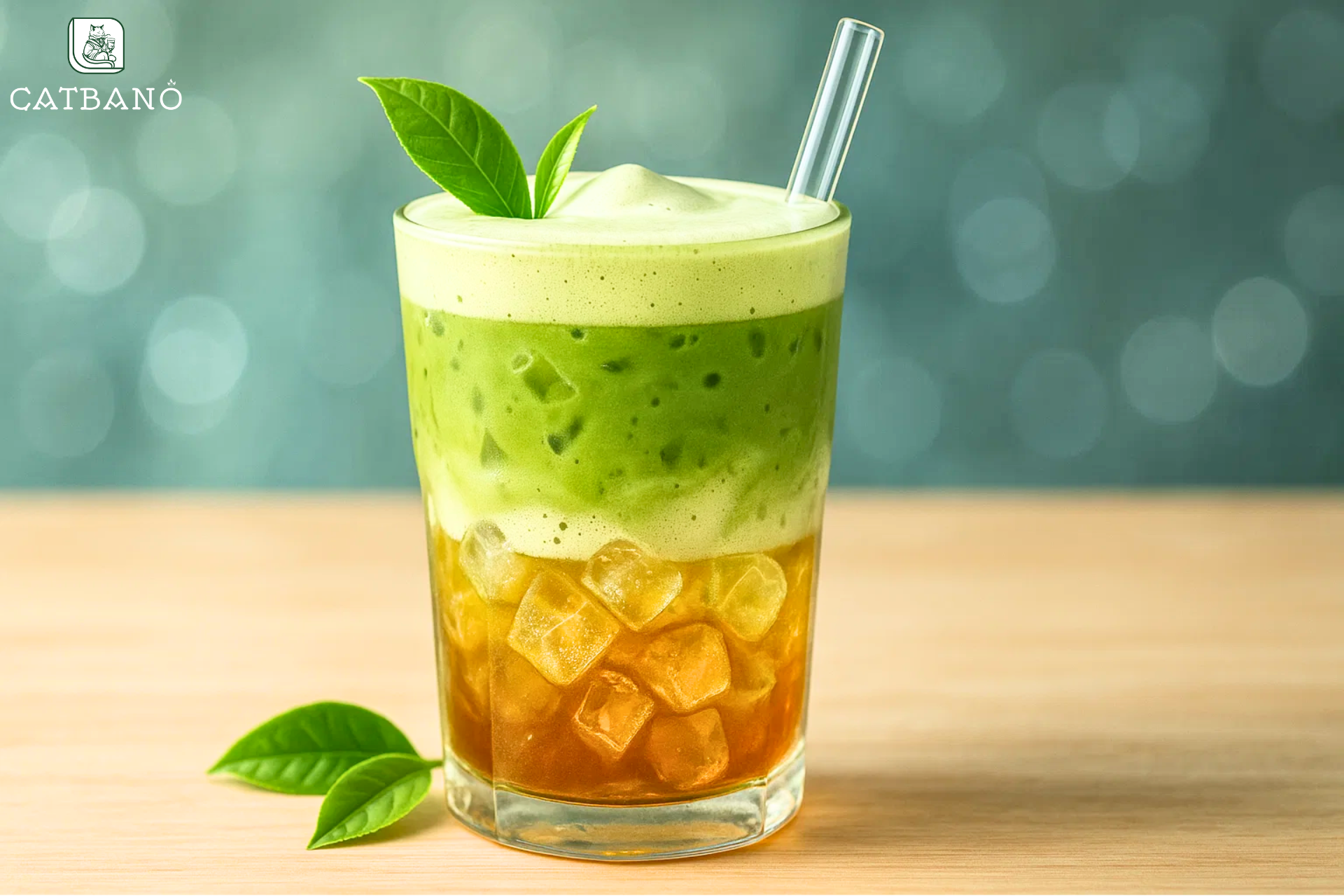 Trà sữa Oolong matcha sáng tạo tại Catbano