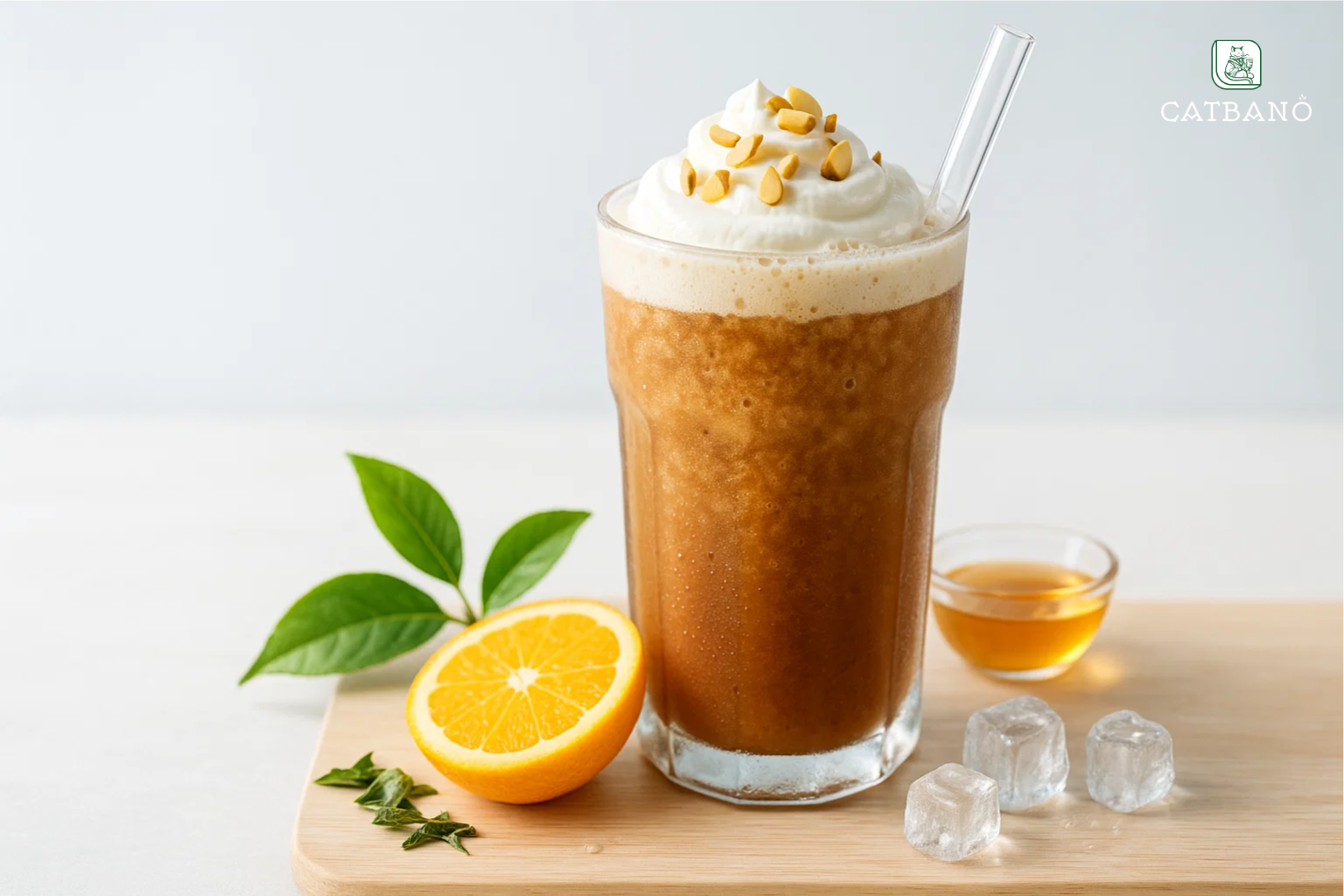 “Công thức pha trà Oolong đá xay ngon miệng và bổ dưỡng”