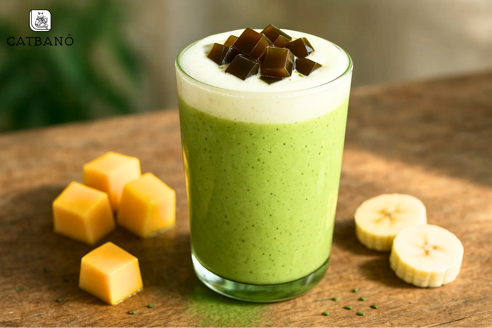 SMOOTHIE MATCHA OOLONG – THANH MÁT, DƯỠNG CHẤT