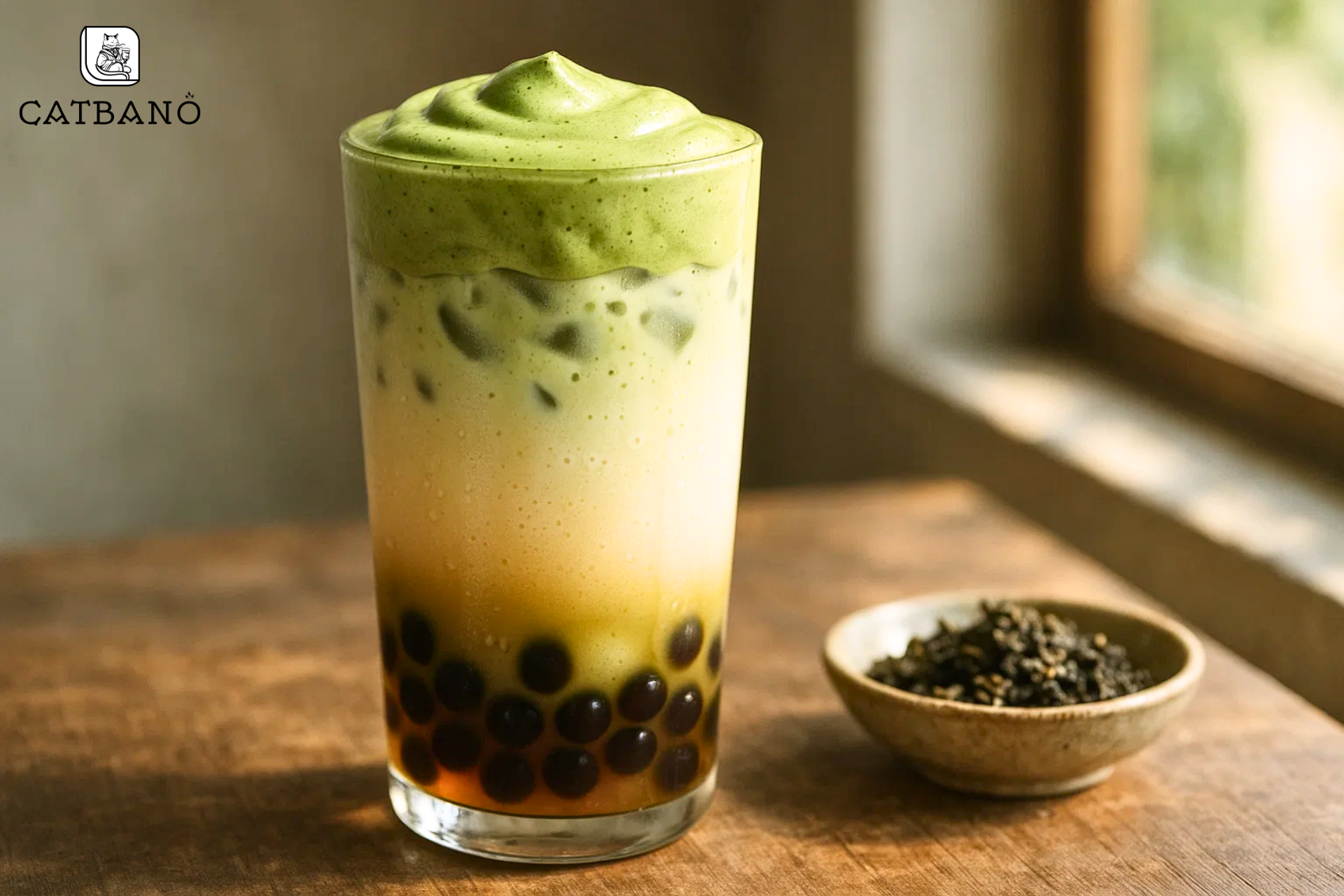 TRÀ SỮA MATCHA OOLONG – ĐẬM VỊ, BÉO NGẬY
